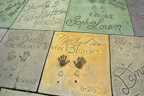 Walk of Fame, Hollywood, Los Angeles, USA