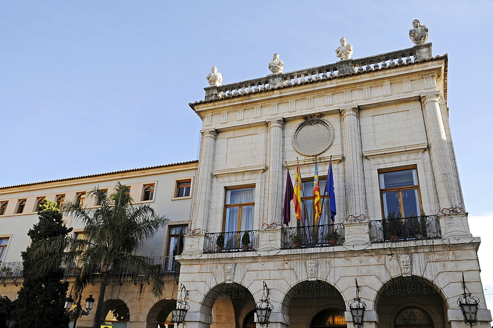 Town hall, Gandia, Costa Blanca, Valencia Province, Spain