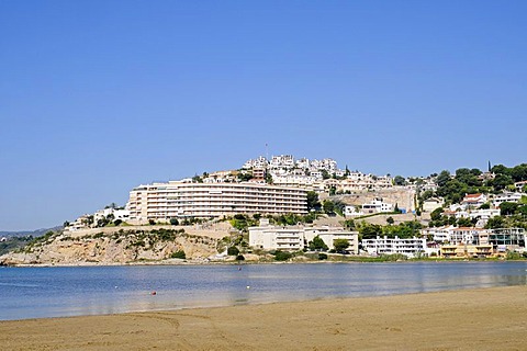 Houses, Peniscola, Costa del Azahar, Orange Blossom Coast, Castellon, Valencia, Spain, Europe