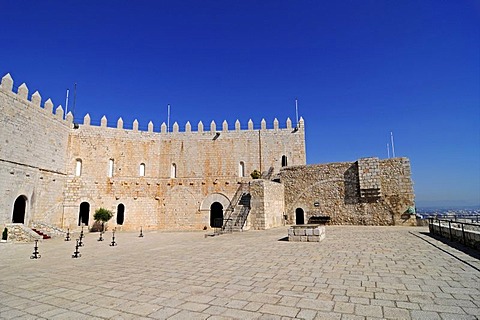 Castle built by the Knights Templar, Museum, Peniscola, Costa del Azahar, Orange Blossom Coast, Castellon, Valencia, Spain, Europe