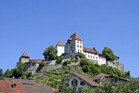 Burgdorf Castle, museum, Helvetian Museum of Gold, Museum of Ethnology, Burgdorf, Canton of Berne, Switzerland, Europe