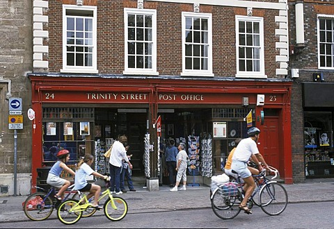 Cambridge Cambridgeshire England Great Britain United Kingdom Trinity Street Post