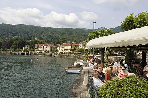 Baveno at the Lake Lago Maggiore Piedmont Piemonte Italy