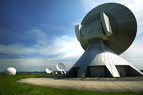 Antenna aerial museum in Raisting Bavaria Germany