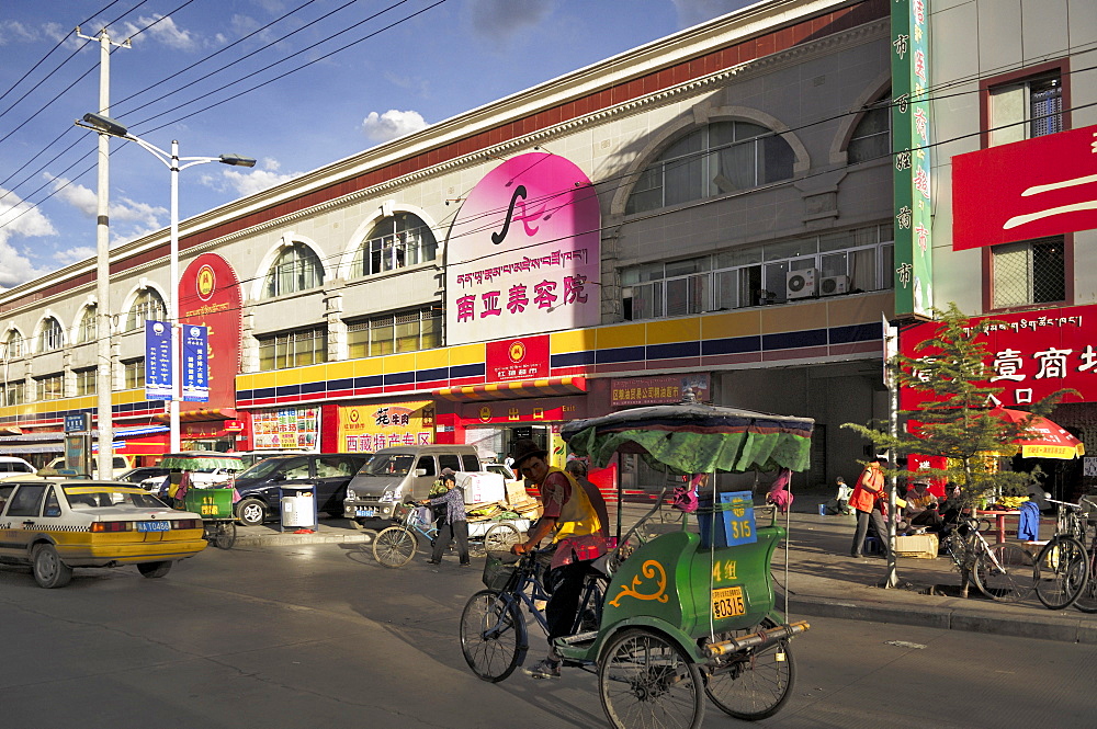 Rickshaw, Llasa, Tibet