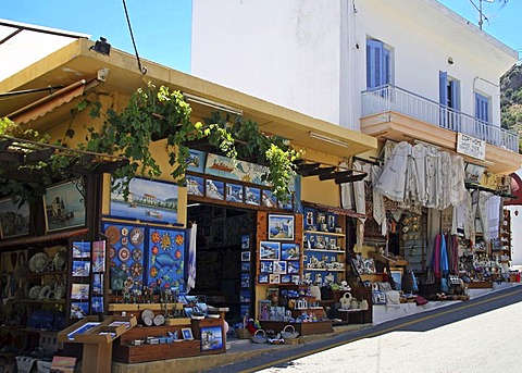 Souvenir shop, Kritsa, Crete, Greece