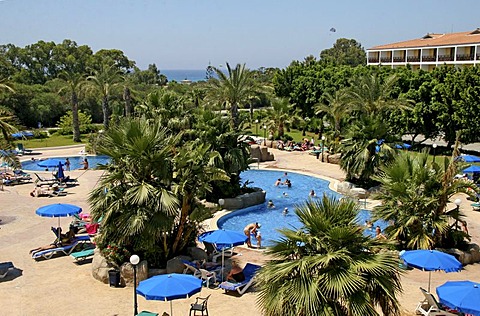 Hotel pool, Agia Napa, Cyprus