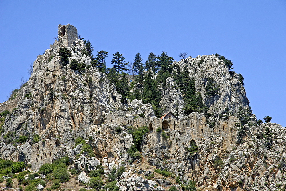 Crusader castle St Hilarion, Northern Cyprus