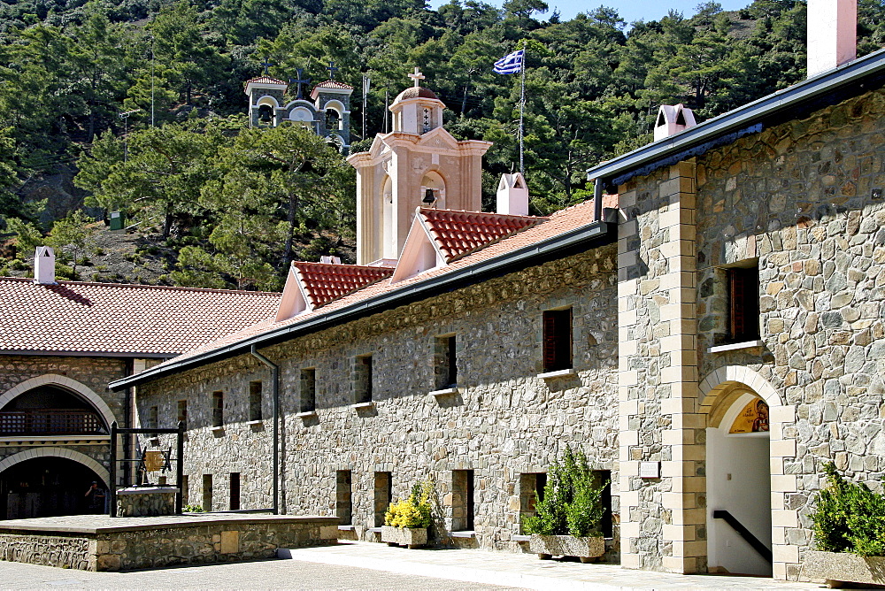 Kykkos Monastery, Troodos Mountains, Cyprus, Europe