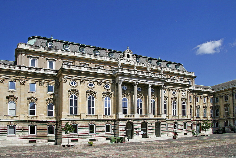 Buda Castle, the historical castle of the Hungarian kings, Budapest, Hungary, Europe