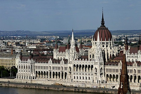 Hungarian Parliament Building, Budapest, Hungary, Europe