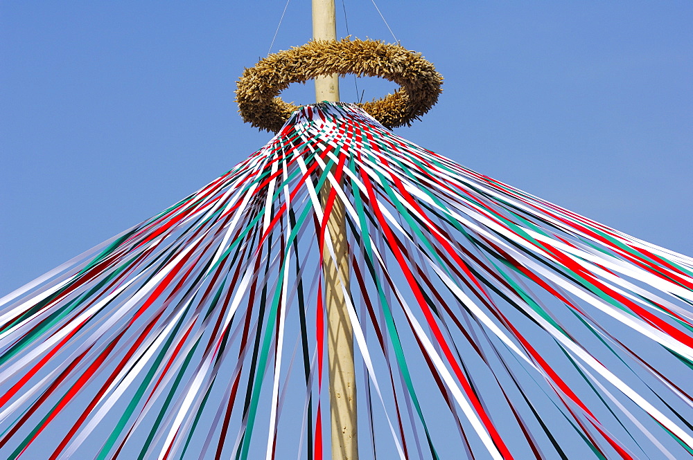 Garlands, fair, Stuttgart, Baden-Wuerttemberg, Germany, Europe