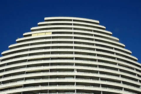 House front in Calpe, Costa Blanca, Spain, Architecture