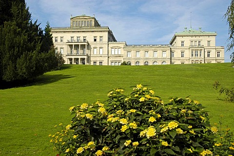 Former residence of the industrial family krupp, Villa Huegel, Essen, Ruhrgebiet, North Rhine-Westphalia, Germany