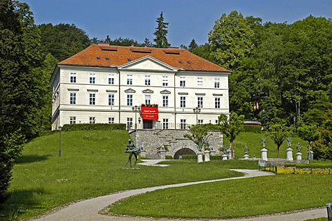 Tivoli castle, international graphic art centre, Ljubljana, Slovenia