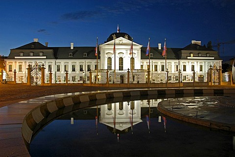 Grassalkovich Palace, residence of the Slovak President, Bratislava, Slovakia