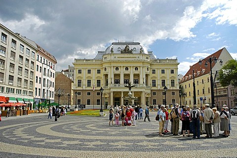 Old Slovak National Theatre building, Hviezdoslav Square, Bratislava, Slovakia