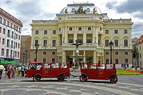 Old Slovak National Theatre building, Hviezdoslav square, Bratislava, Slovakia