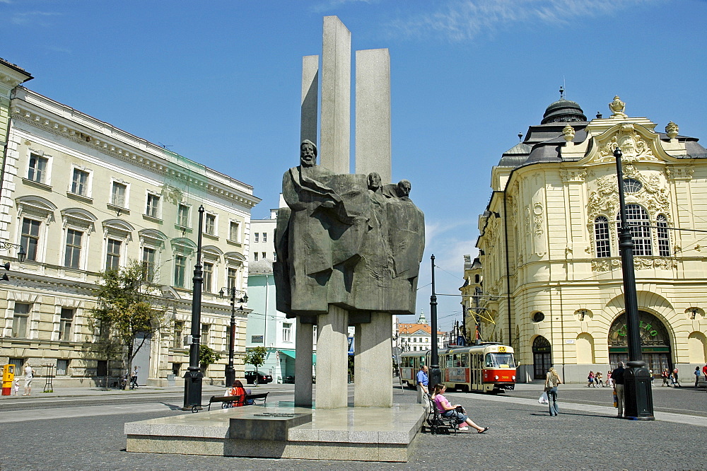 Memorial for the national heroes, Ludovit Stur, Bratislava, Slovakia