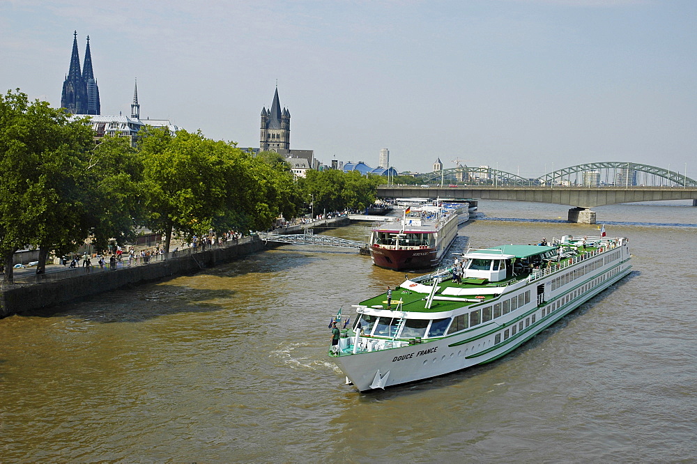 Rhine, Cologne, North Rhine-Westphalia, Germany