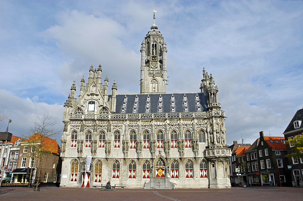 Town hall Stadthuis Middelburg Zeeland Holland the Netherlands