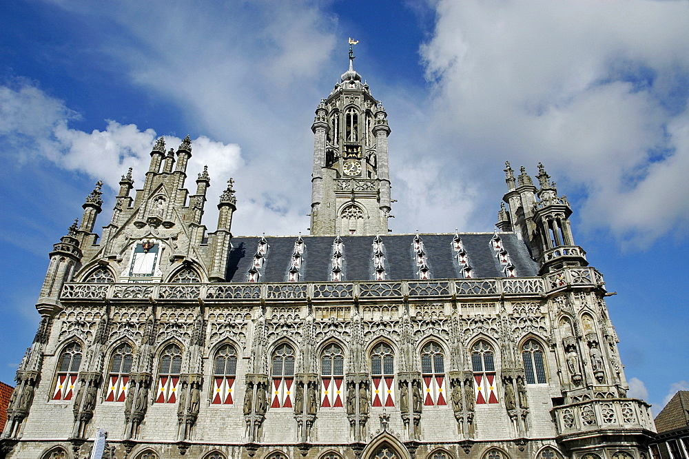 Town hall Stadthuis Middelburg Zeeland Holland the Netherlands