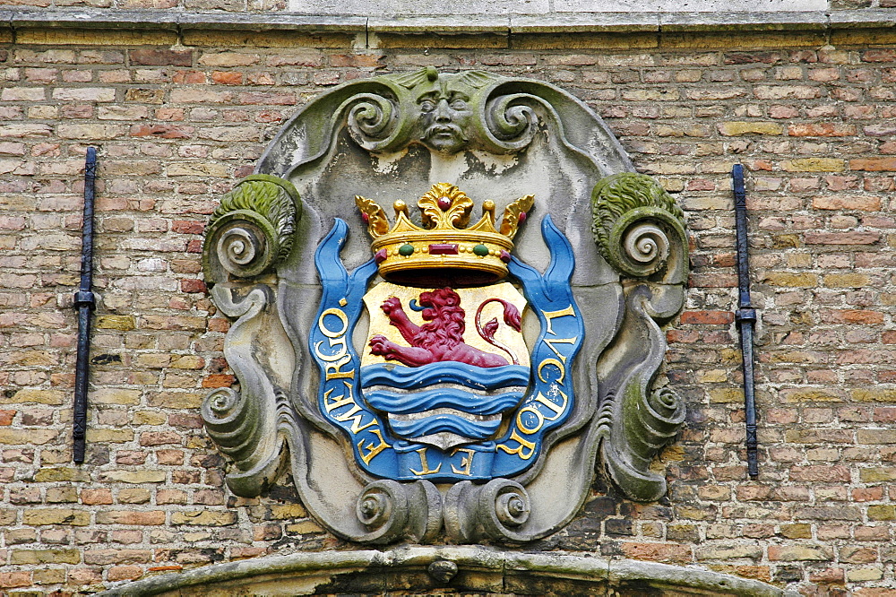 Coat of arms, Middelburg Zeeland Holland the Netherlands