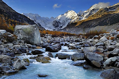 Bernina Range, Grubunden, Switzerland