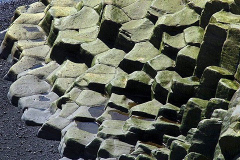 Basalt rock formations at the coast SnÃŠfellsnes peninsula Iceland