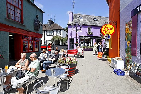 Colourful pubs and houses, Kinsale, Cork, Ireland