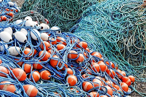 Nets and buoys, Dingle, Kerry, Ireland