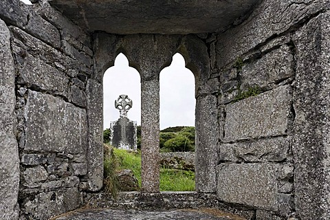 Historical site seven churches , Inis Mor, Aran Islands, Ireland