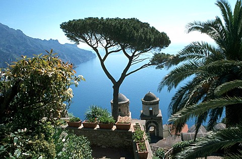 Villa Rufolo, Ravello, Amalfi Coast, Campania, Italy