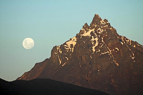 Mountain nearby Ushuaia, Tierra del Fuego, Argentina