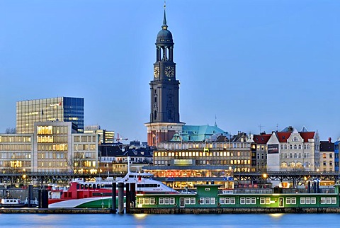 St. Michaelis church in Hamburg, Germany