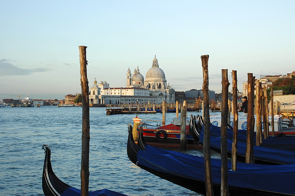 Gondolas in Venice, Italy, Europe