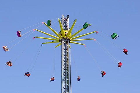 Carousel, Hamburg Dom, large fair in Hamburg, Hanseatic City of Hamburg, Germany, Europe