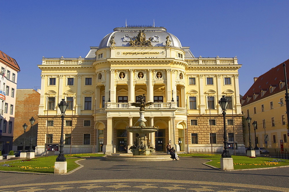 Slovenske Narodni Divadlo, Bratislava Slovak National Theatre, Bratislava, Slovakia, Europe