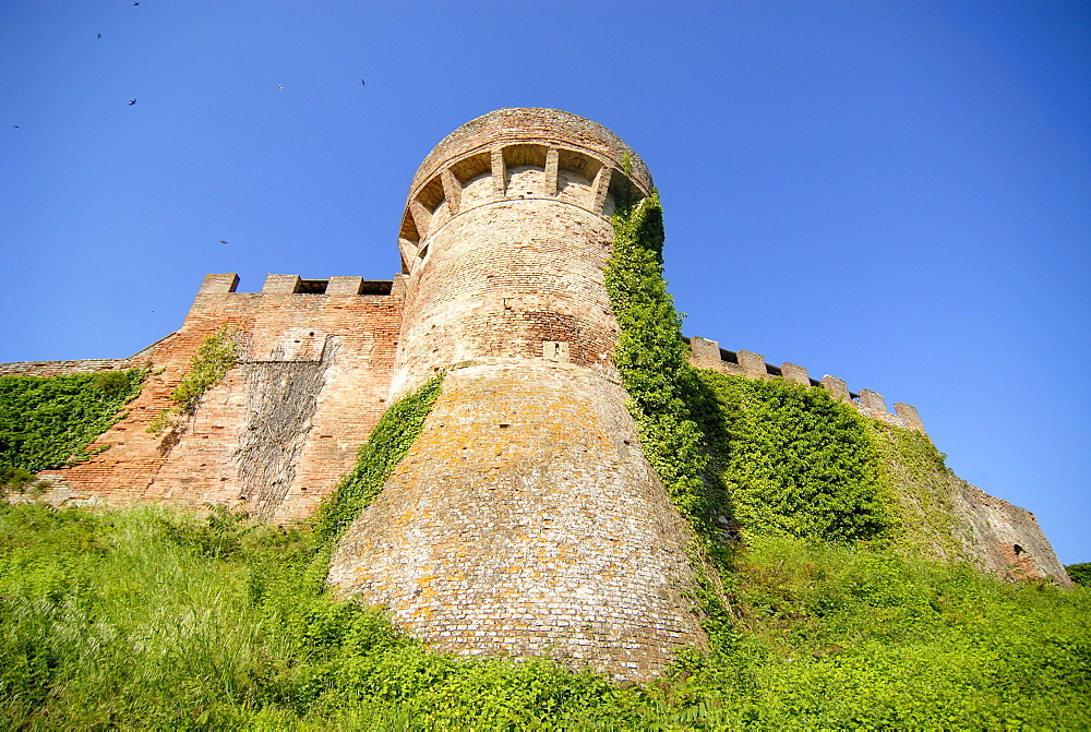 Castle in Certaldo, Tuscany, Italy, Europe