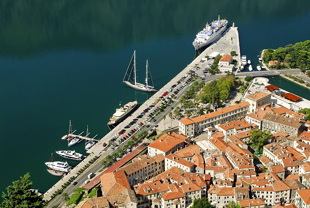 Town of Kotor, Kotor Bay, Unesco World Heritage Site, Montenegro, Crna Gora, Balkans