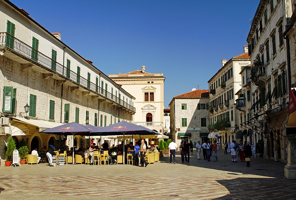 Historic city centre of Kotor, UNESCO-World Heriage Site Gulf of Kotor, Montenegro, Crna Gora, Balkans, Europe