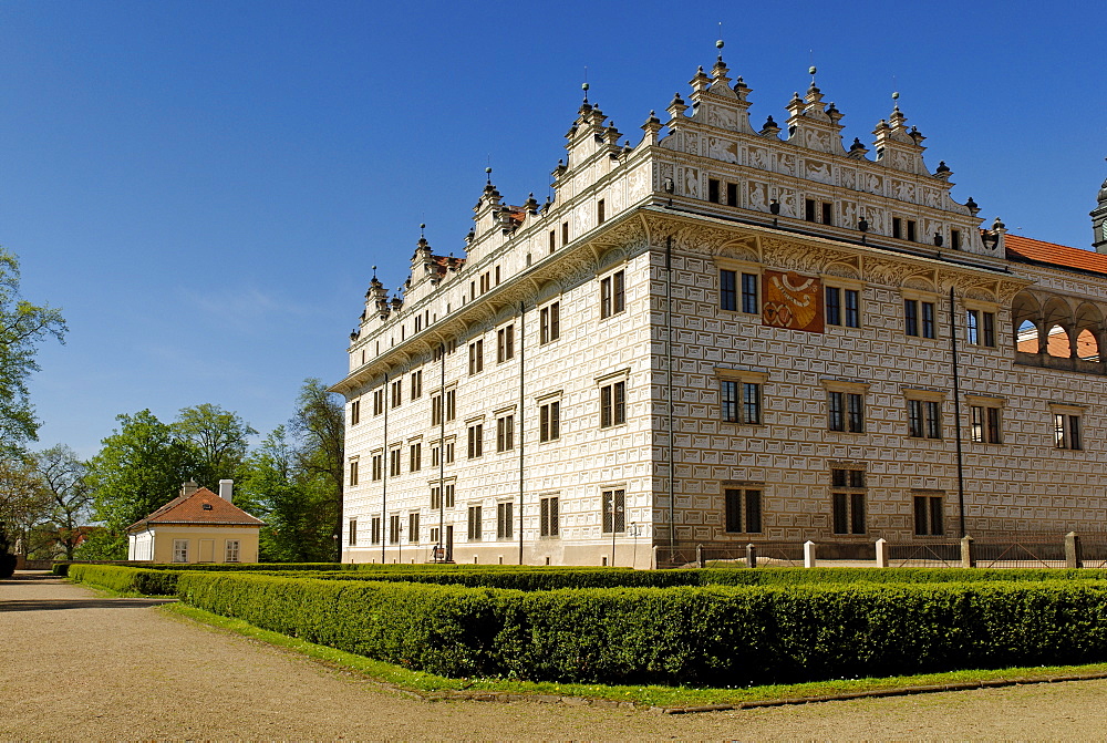 Litomysl Renaissance Castle, UNESCO World Heritage Site, Litomysl, Eastern Bohemia, Czech Republic, Czechia, Europe