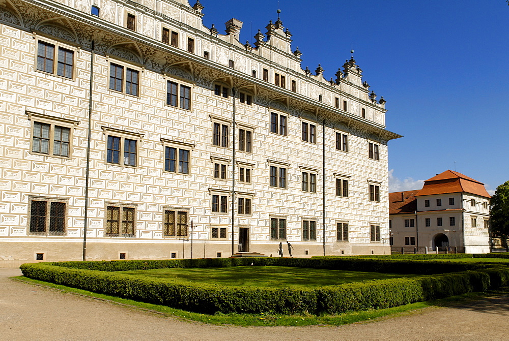 Litomysl Renaissance Castle, UNESCO World Heritage Site, Litomysl, Eastern Bohemia, Czech Republic, Czechia, Europe