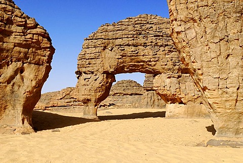 Rock, stone formation, Youf Ahakit, Tassili du Hoggar, Wilaya Tamanrasset, Algeria, Sahara, North Africa