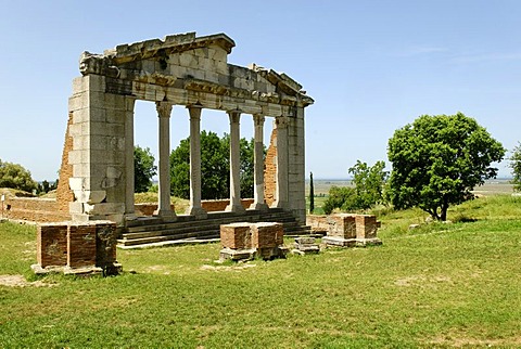 Apollonia ancient Greek archeological excavation, Albania, the Balkans, Europe