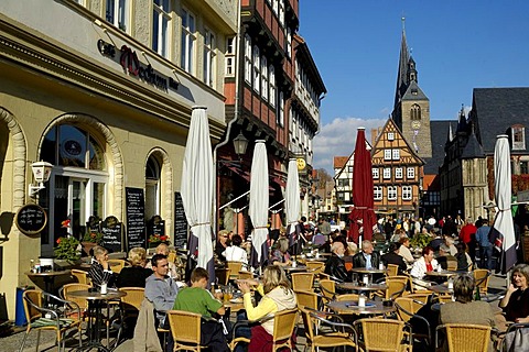 UNESCO World Heritage Site Quedlinburg, Saxony-Anhalt, Germany