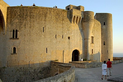 Castell de Bellver (Castle over Palma), Palma de Majorca, Majorca, Spain