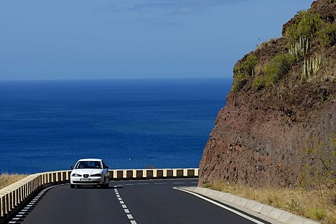 Coastal road, San Andres, Tenerife, Canary Islands, Spain