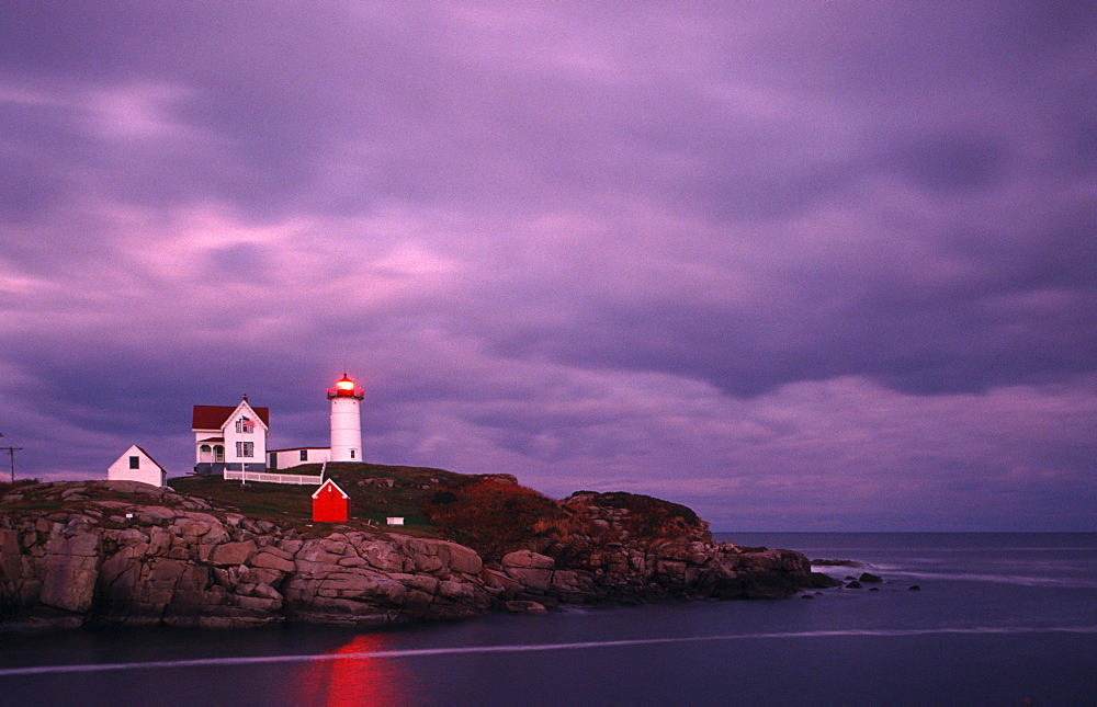 Cape Neddick Light, Nubble Light, York, Maine, USA