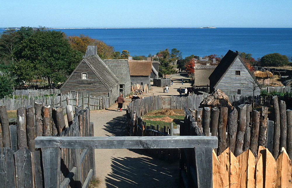 Plimoth Plantation open air museum, Plymouth, Massachusetts, USA